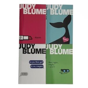 New set of 4 Judy Blume classics paperback books